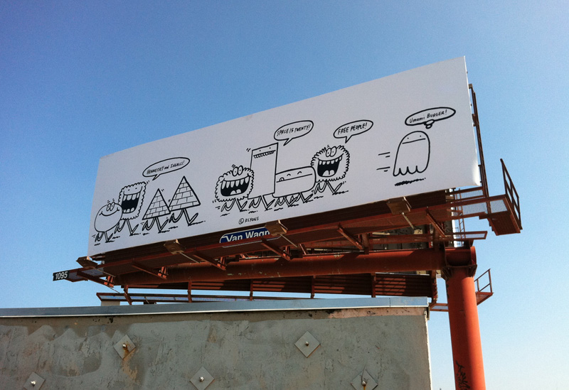 Monster Billboard#2  LA