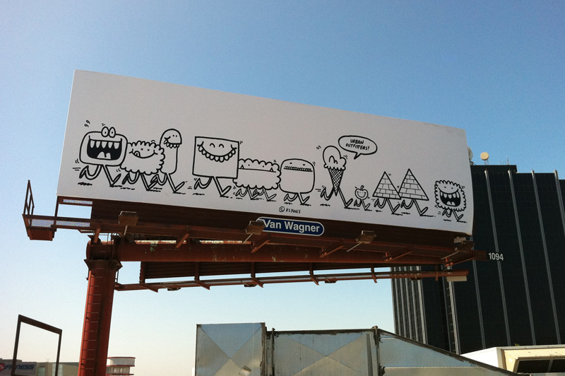 Monster Billboard#1  LA